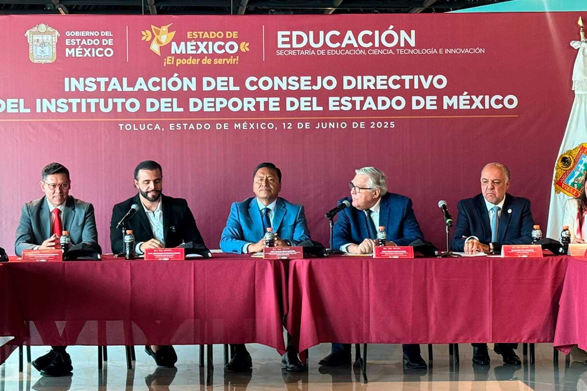 El deporte mexiquense instala nuevo consejo del IDEMEX.