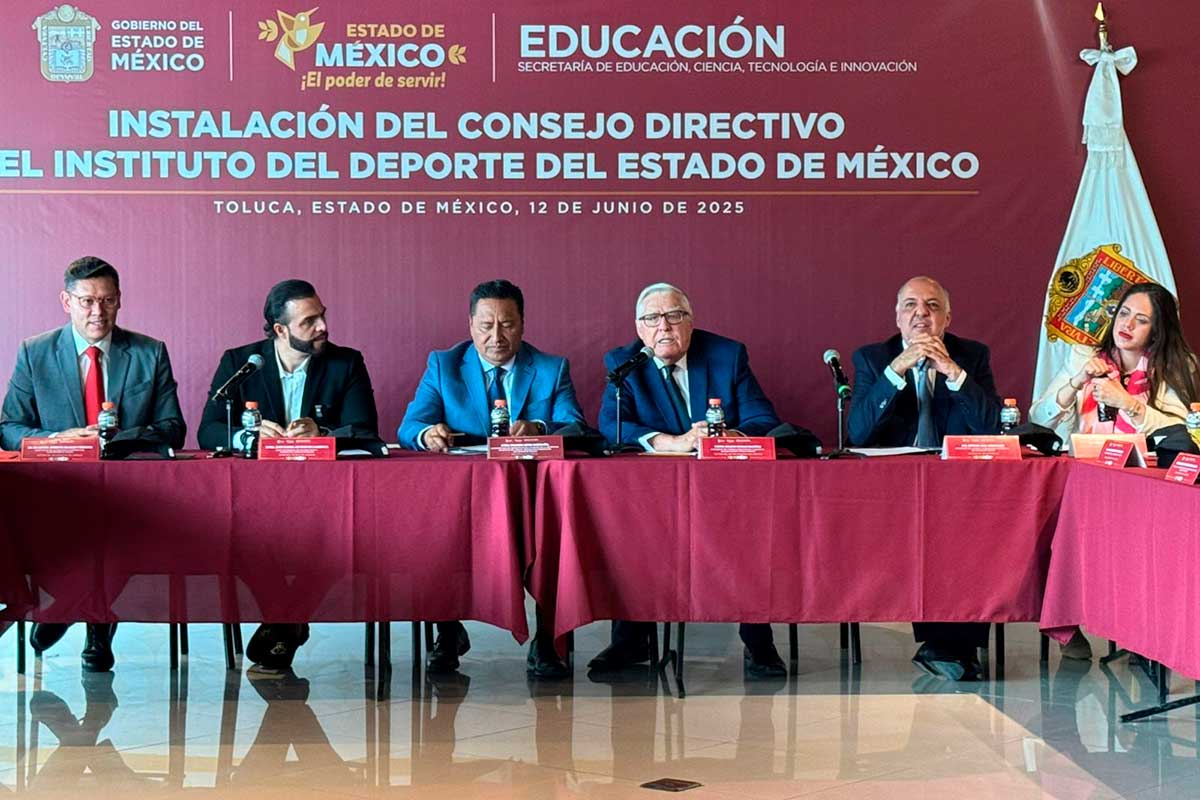 El deporte mexiquense instala nuevo consejo del IDEMEX.