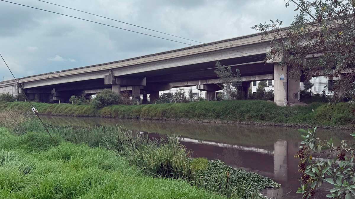 Trabajos de desazolve del Río Lerma.