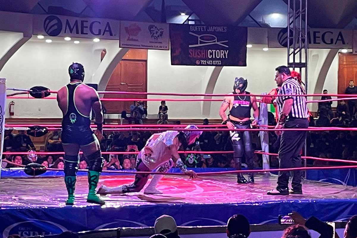 Lucha libre en Toluca.