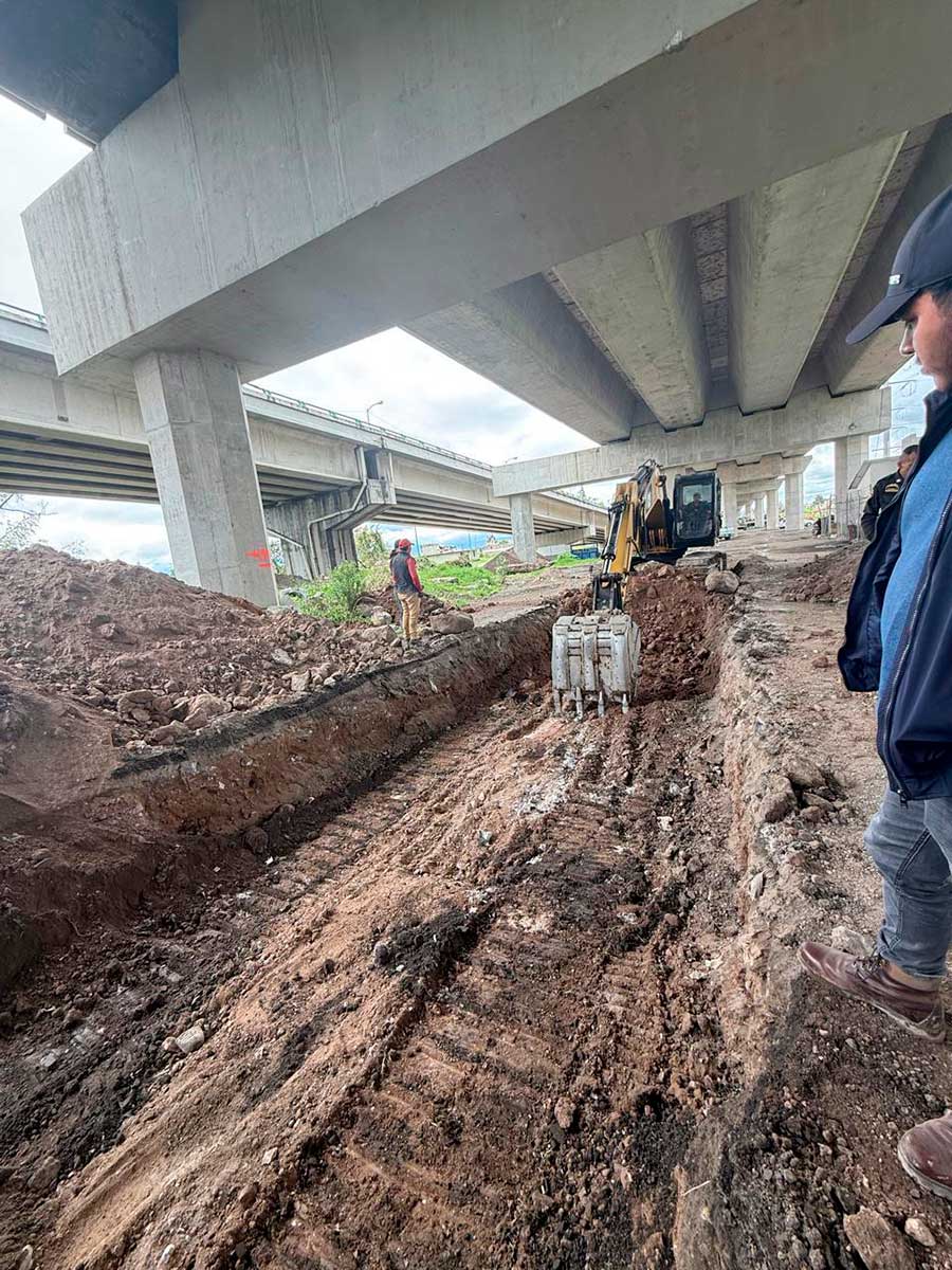 Proyecto hidraúlico de San Mateo Atenco para prevenir inundaciones por temporada de lluvias.