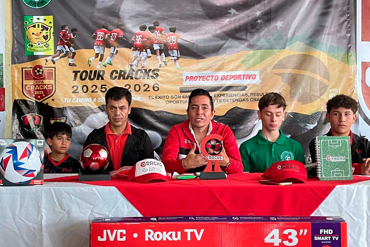 Selección Cracks representará a México en torneo infantil y juvenil en Brasil