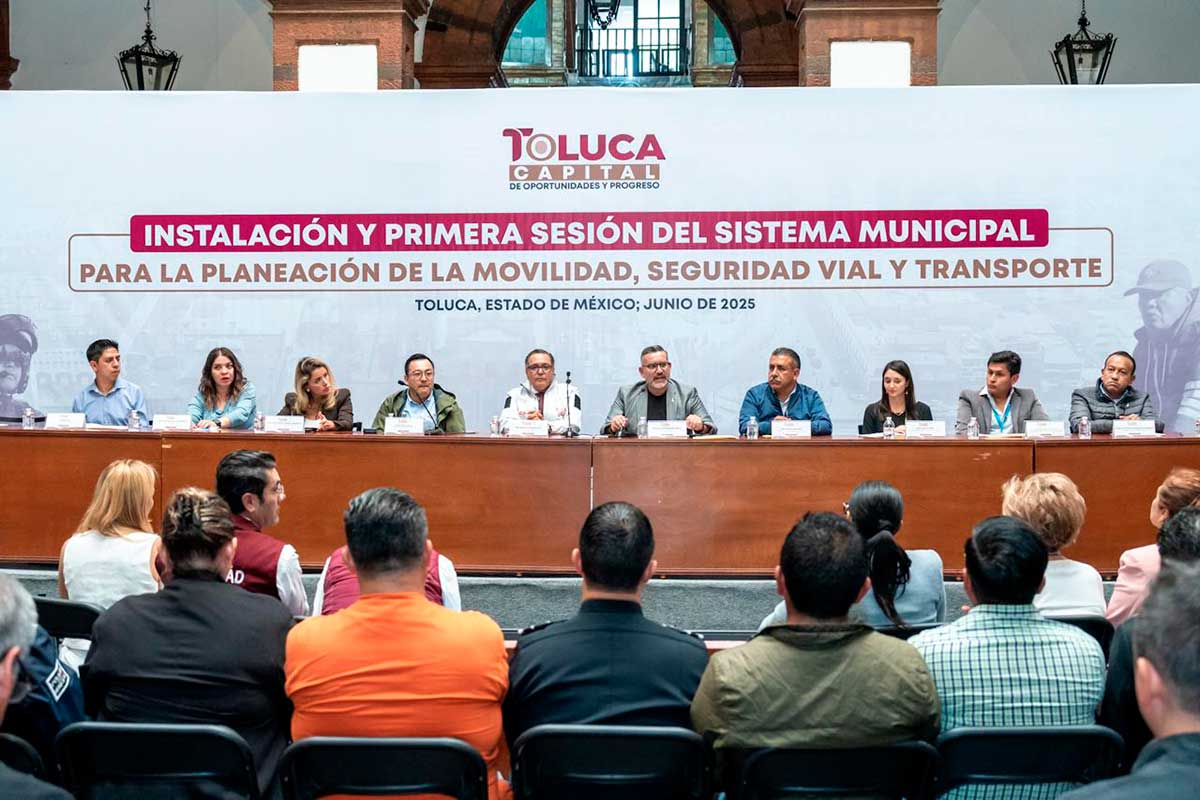 Toluca lanza plan de movilidad.