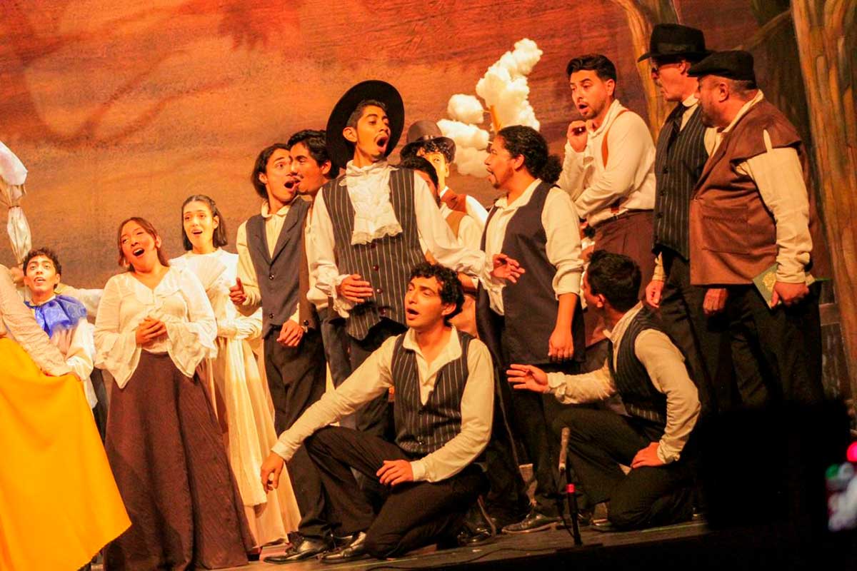 Ópera Pagliacci en el Teatro Morelos de Toluca.