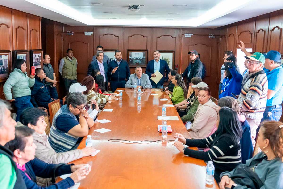 Gobierno de Toluca abre diálogo directo con vecinos de la colonia Independencia por obras detenidas