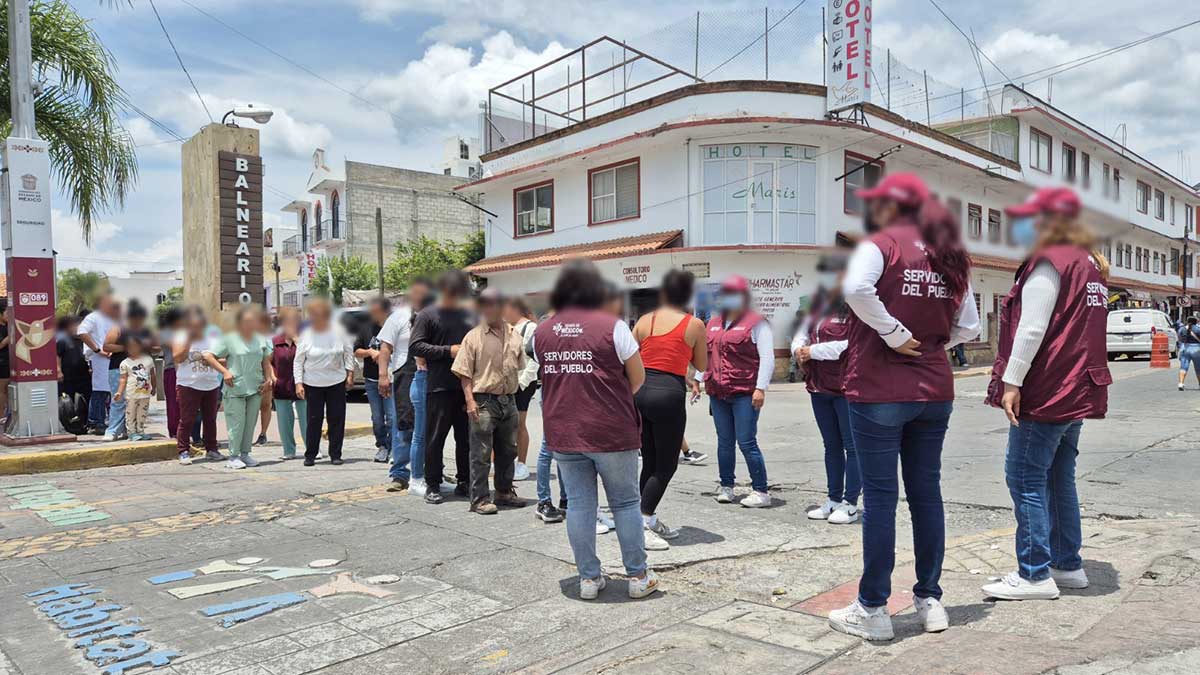 Gobierno del Edoméx distribuye producto asegurados en el sur del estado.