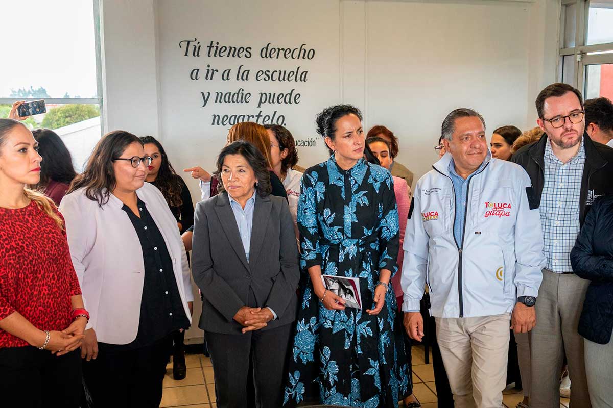 Toluca inaugura el Centro LIBRE para proteger a las mujeres víctimas de la violencia de género.