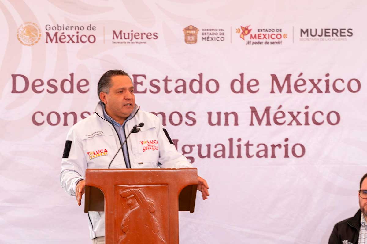 Toluca inaugura el Centro LIBRE para proteger a las mujeres víctimas de la violencia de género.