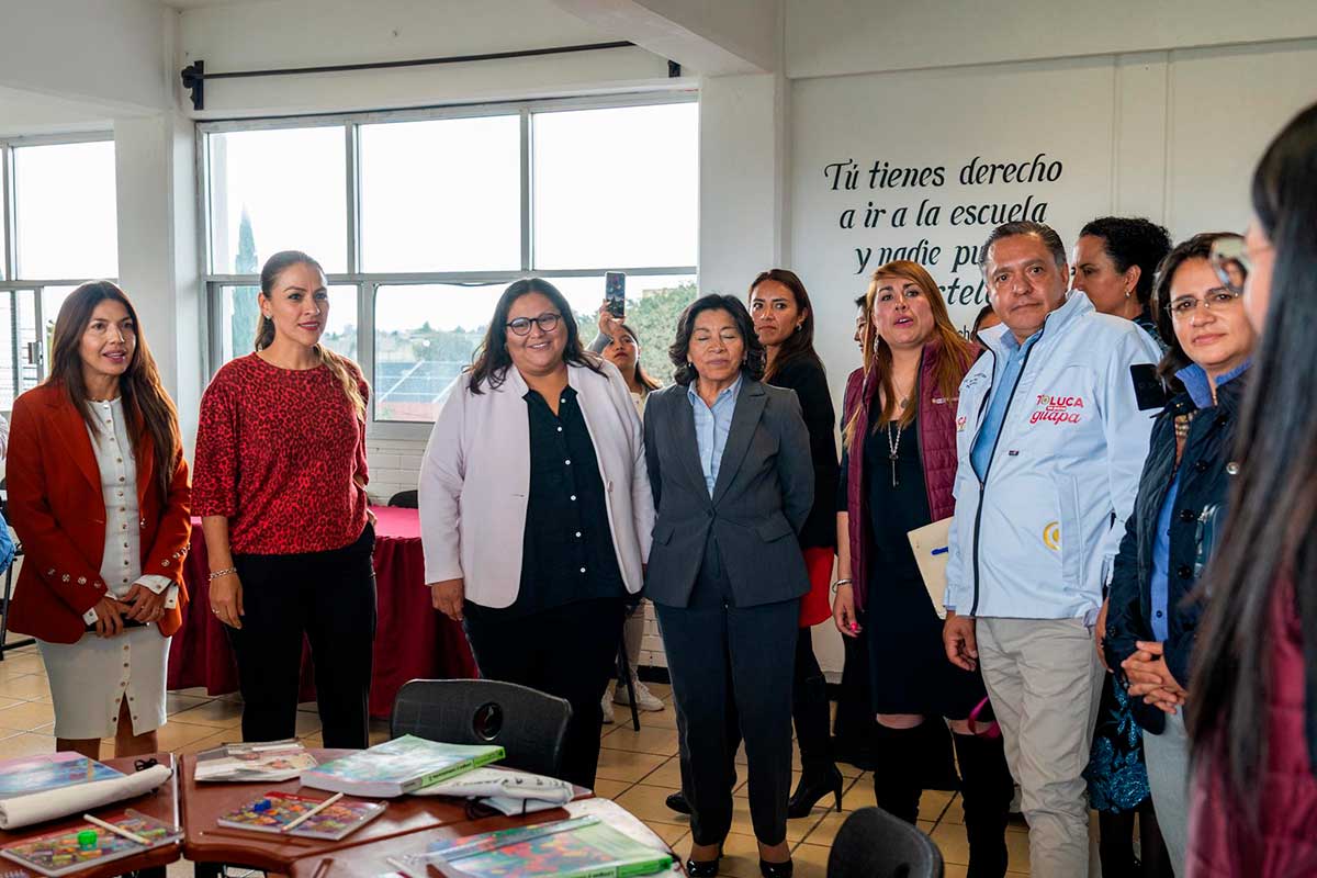 Toluca inaugura el Centro LIBRE para proteger a las mujeres víctimas de la violencia de género.