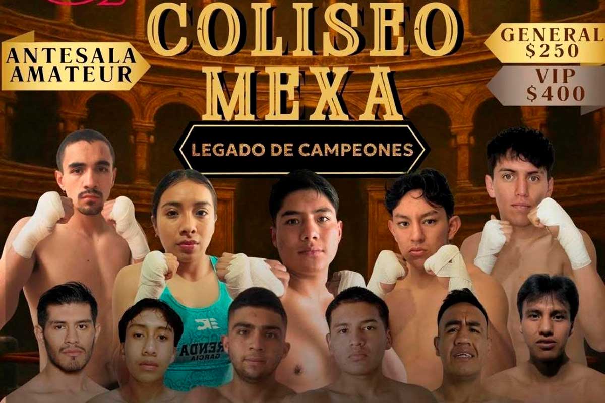 Lerma será sede del evento de boxeo “Coliseo Mexa: Legado de Campeones”