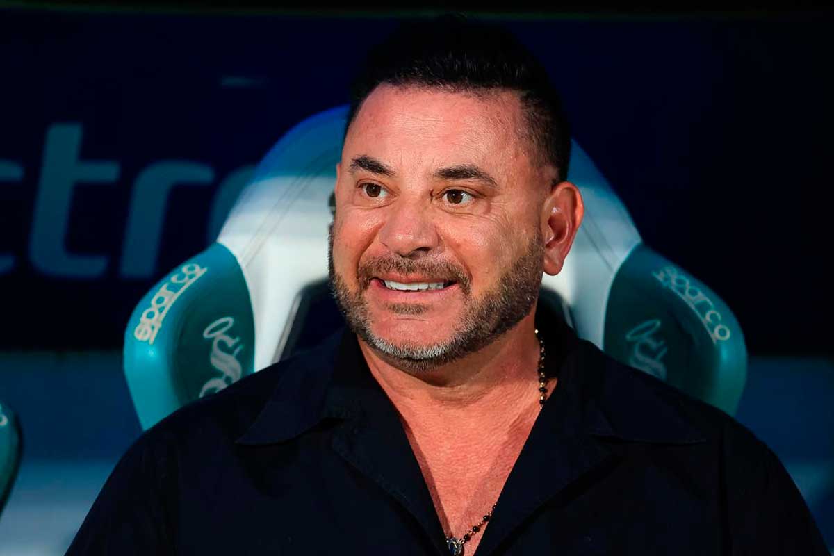 Antonio Mohamed, técnico de los Diablos Rojos del Toluca.