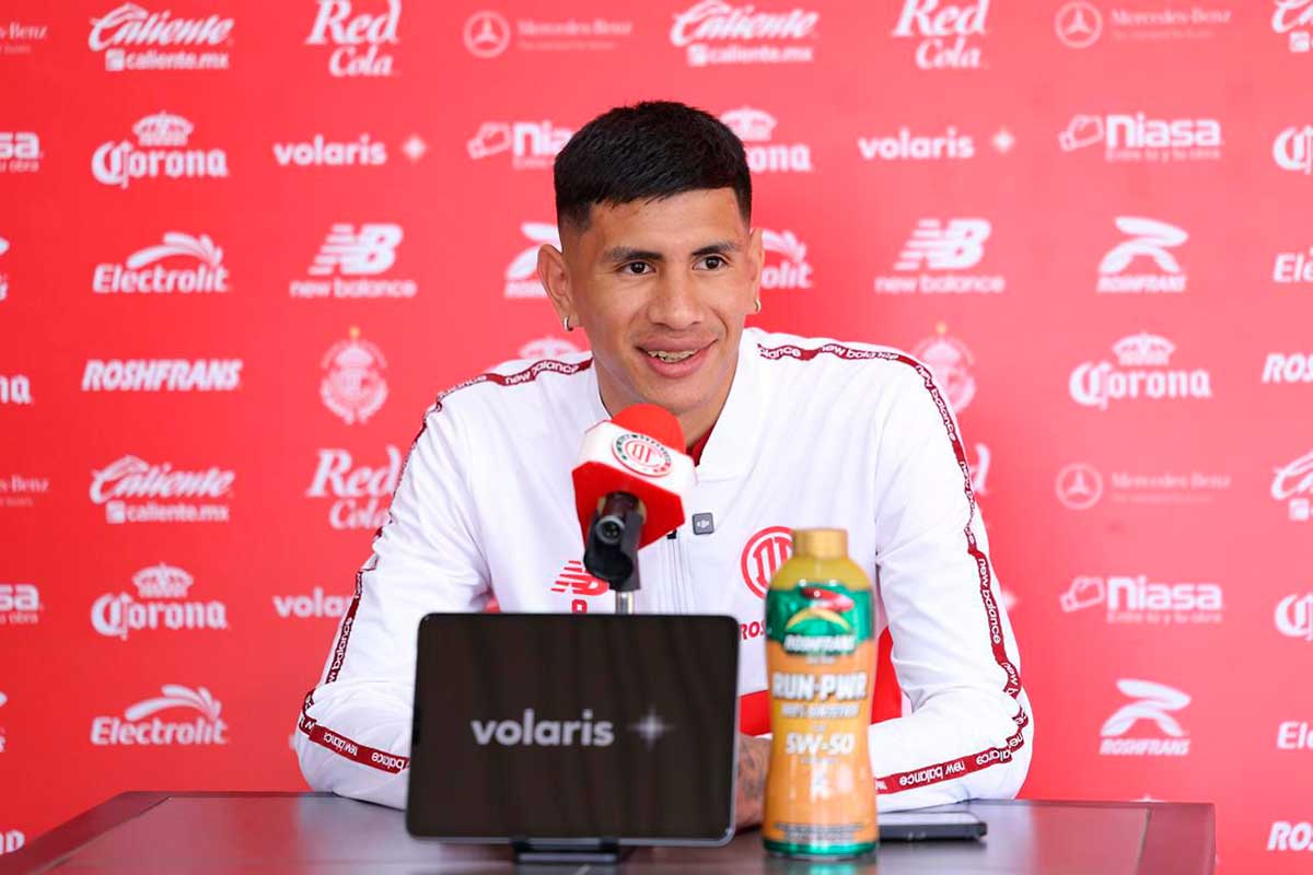 Nico Castro quiere brillar con Toluca: «Vengo a ganar y aportar al equipo»