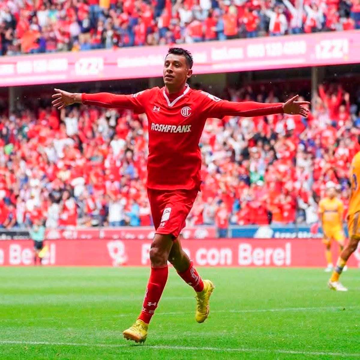 Jugador de los Diablos Rojos del Toluca es transferido a Tigres.
