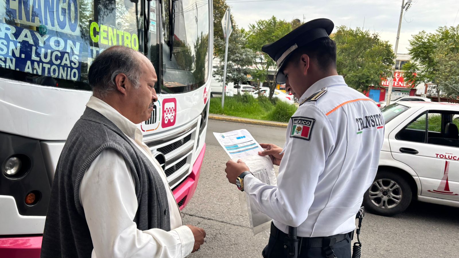 Reportan saldo blanco en operativo "Pasajero Seguro" en Toluca.