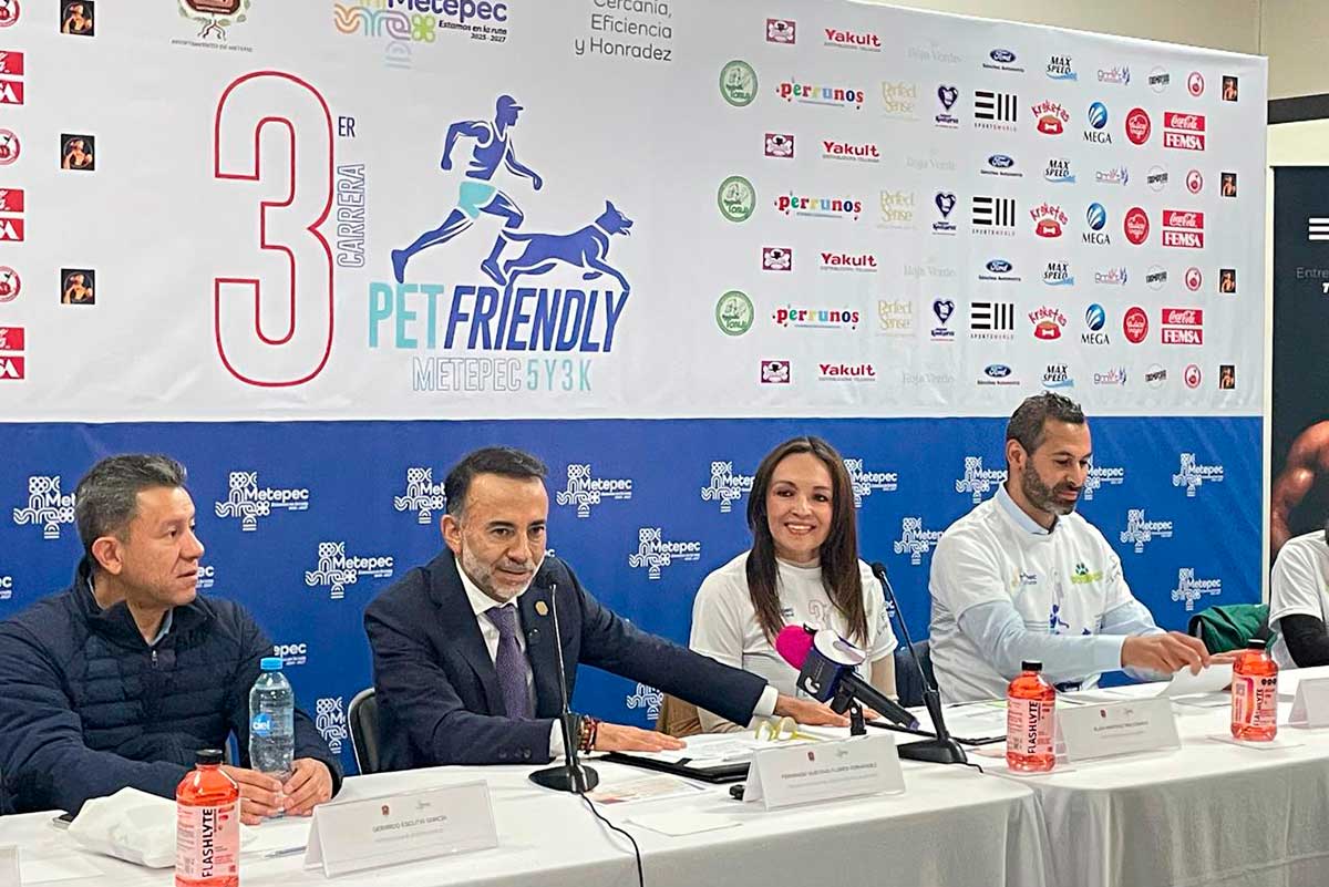 Metepec invita a la tercera Carrera Pet Friendly.
