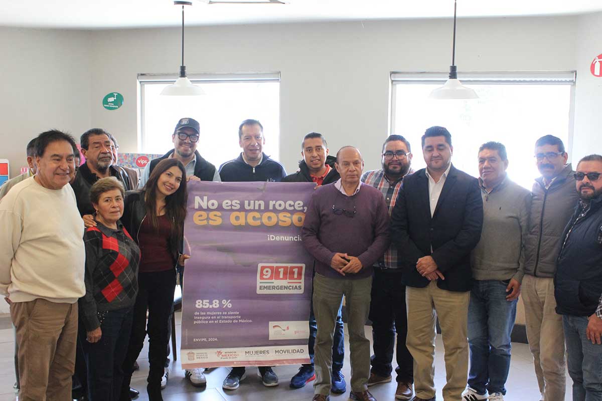 Toluca impulsa transporte público seguro para mujeres: Gobierno y CANAPAT unen esfuerzos