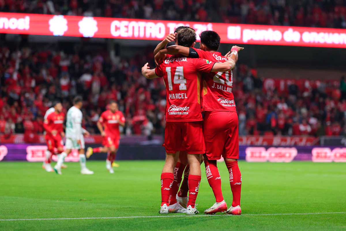 Toluca le gana al Necasa en el primer juego del Torneo Apertura 2025.