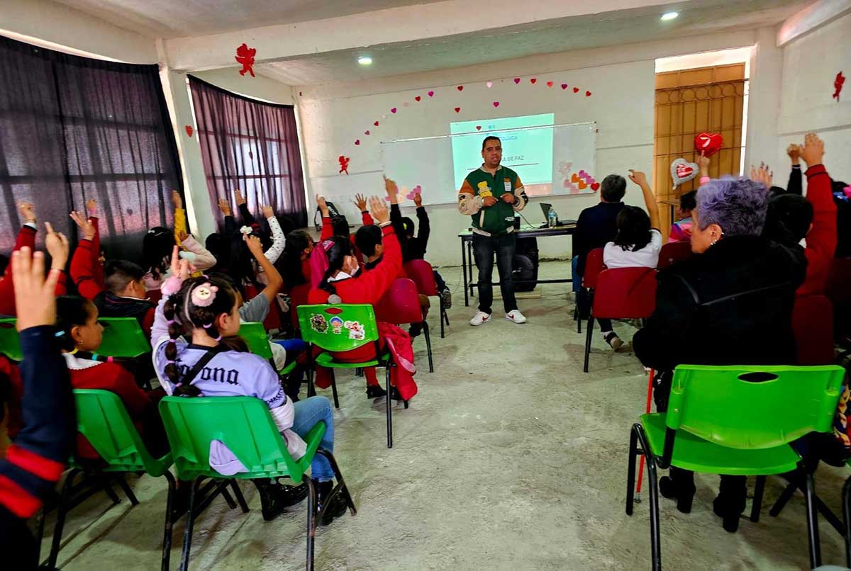 Toluca promueve cultura de derechos humanos en más de 5 mil estudiantes