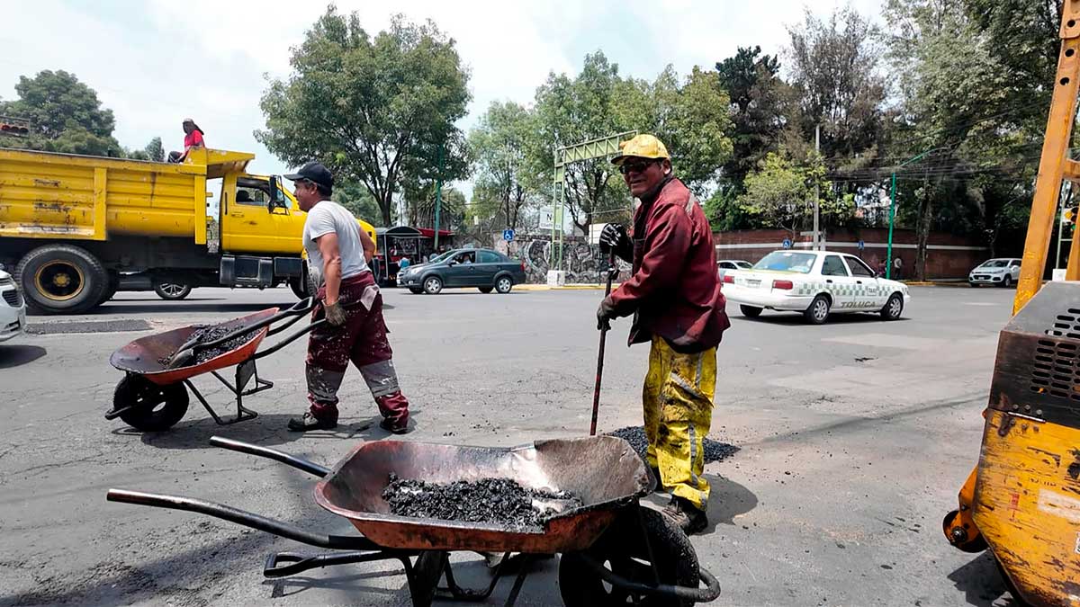 Mantenimiento de vialidades.