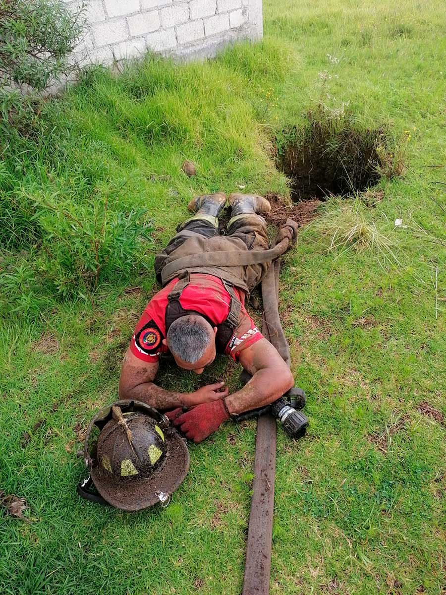 Elemento de lo bomberos.