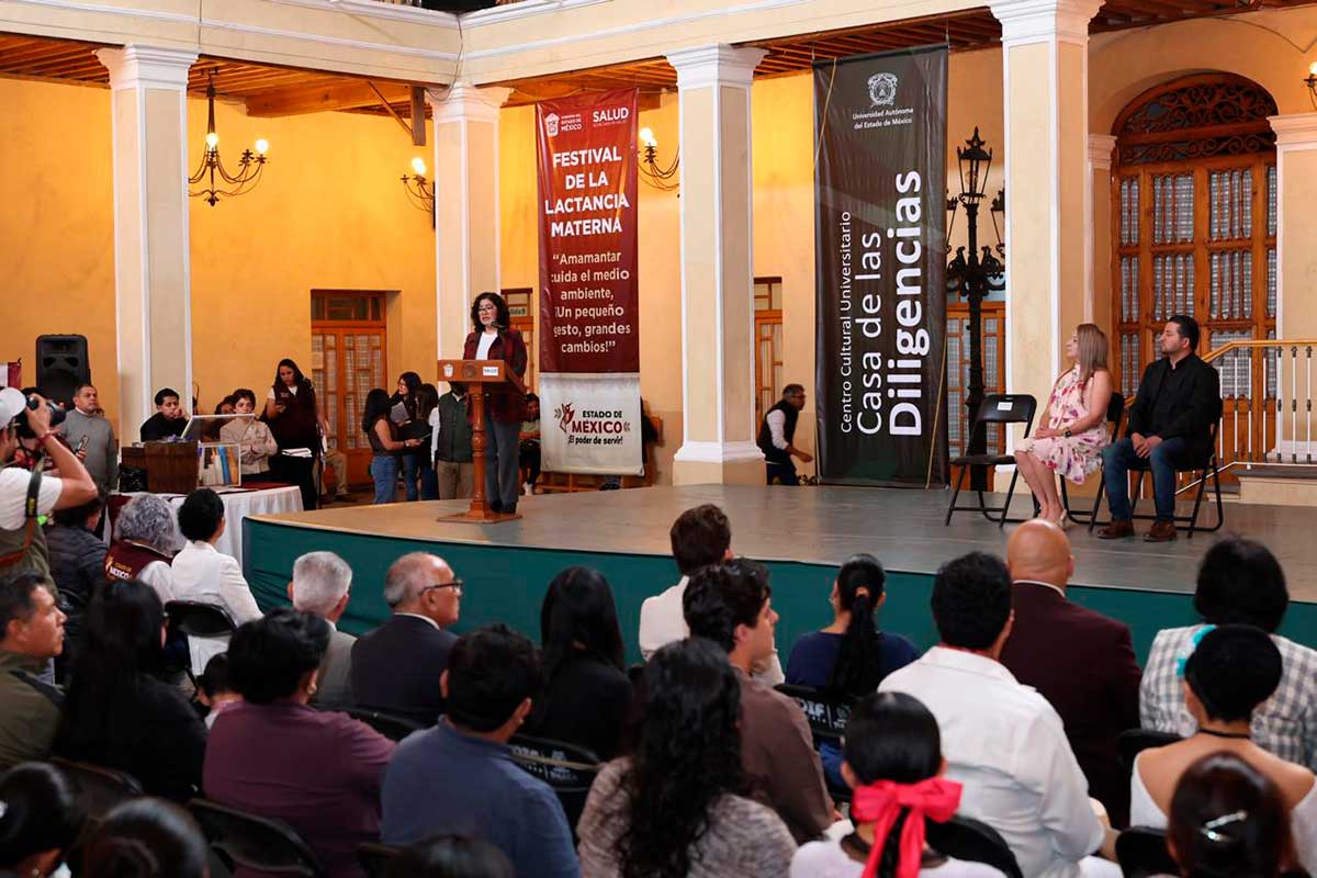 Evento encabezado por MArtha PAtricia Zarza Delgado, rectora de la UAEMéx.