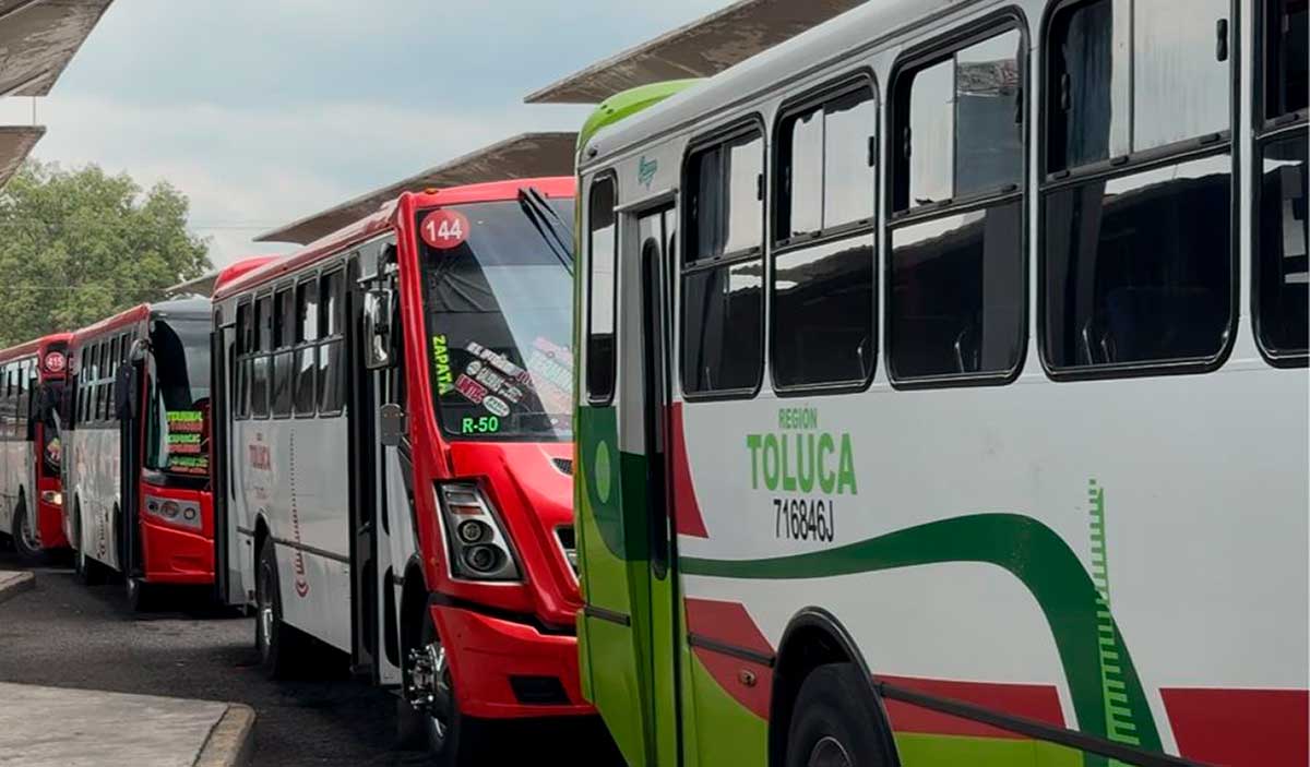 Preparan diagnóstico para posible aumento en la tarifa del transporte público en Edoméx