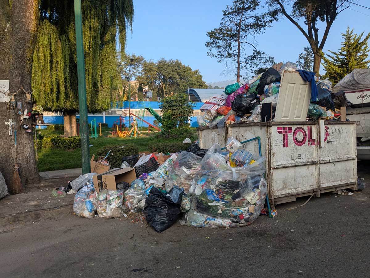 Toluca recupera espacio público de la colonia La Unión.