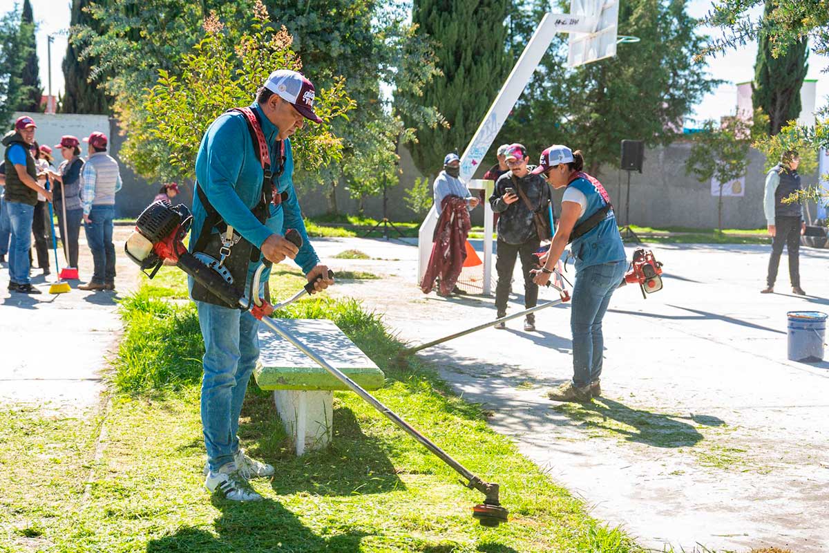 Toluca rescata espacios públicos.