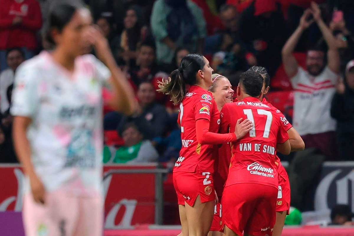 Toluca Femenil derrota 1-0 a León y mantiene su invicto en la Liga MX