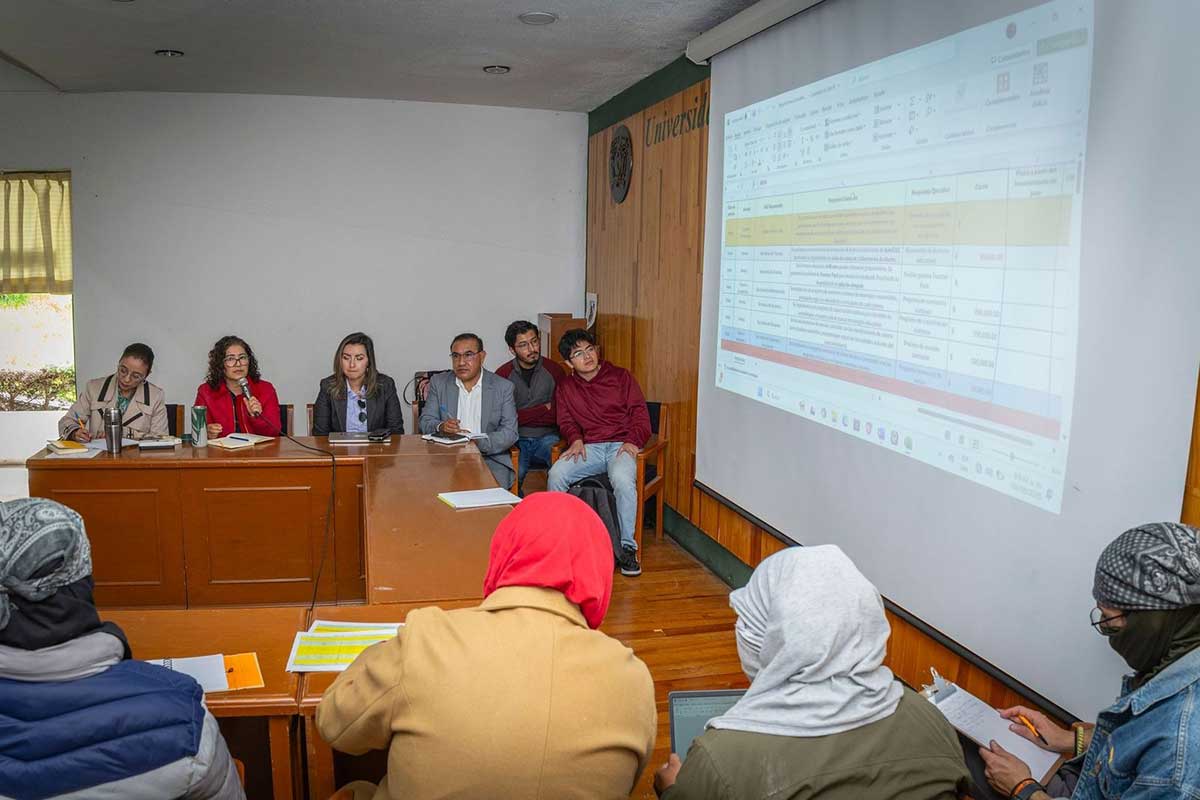 Avanza UAEMéx en diálogo con estudianters de ingeniería.
