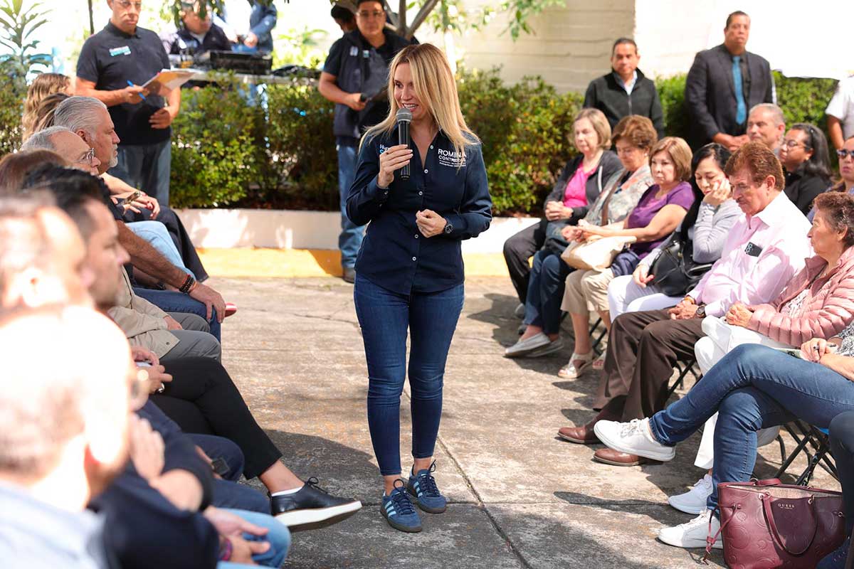 Romina Contreras presidenta municipal de Huixquilucan.