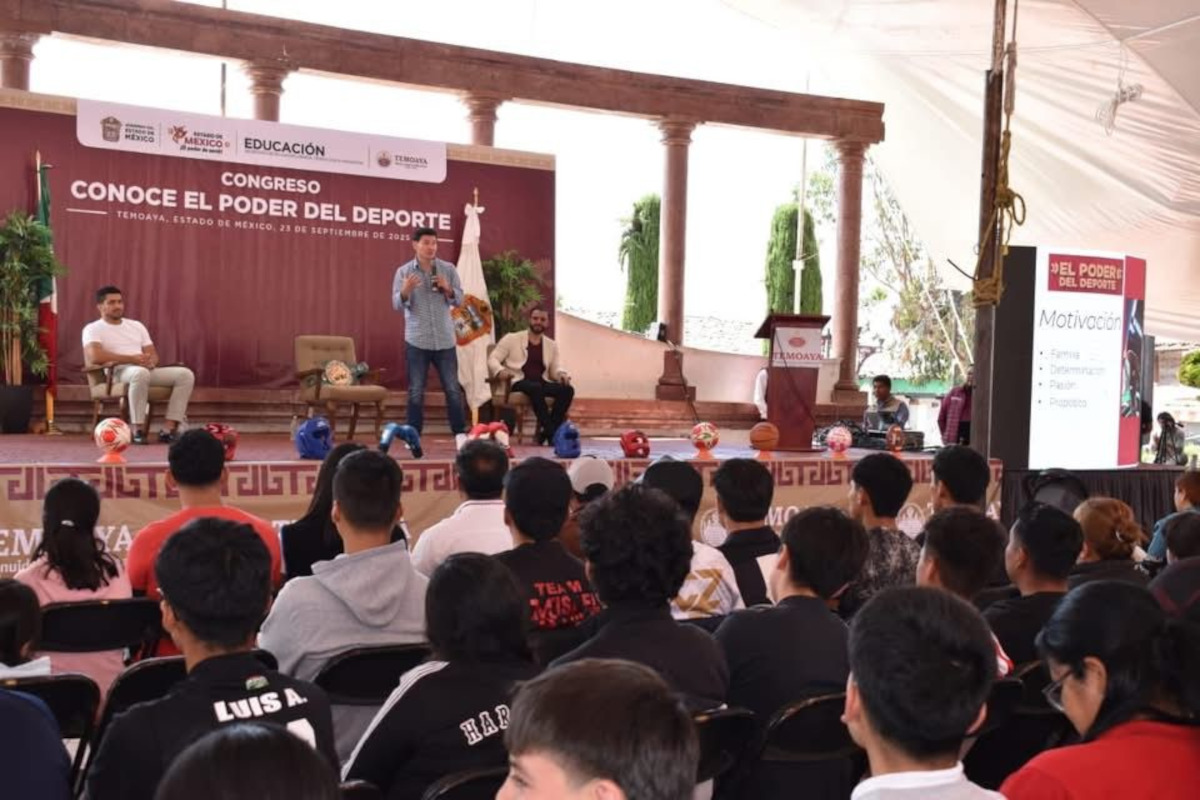 Atletas participan en congresos deportivos del Edoméx.