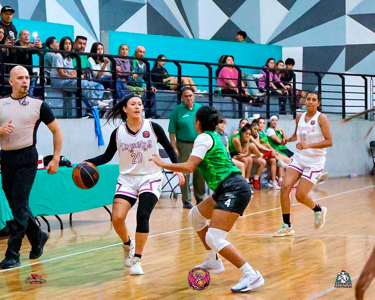 Dragonas de Toluca consigue su primer triunfo en la Liga de Basquetbol Femenil 2025