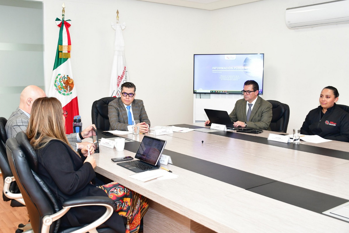 Sesión del organismo anticorrupción del Estado dé México.