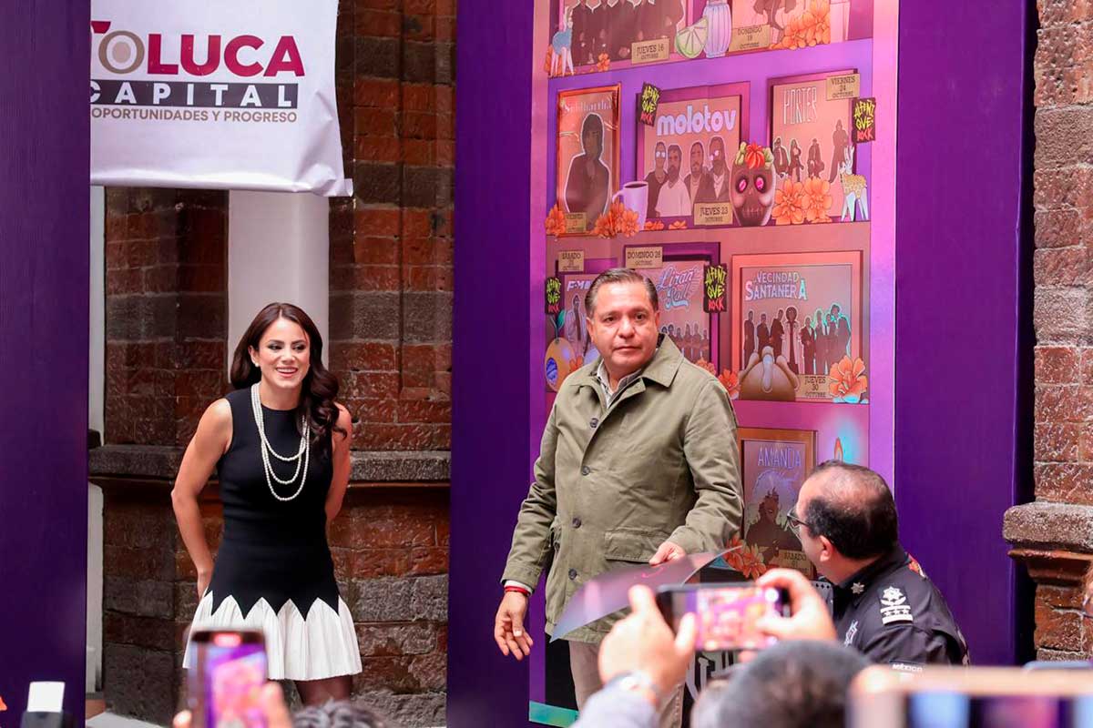 Toluca presenta la cartelera de la Feria y Festival del Alfeñique 2025.