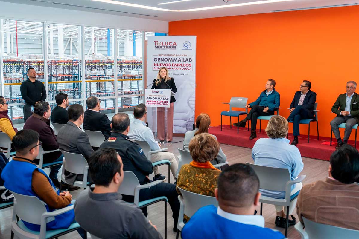Genomma Lab anuncia inversión de 120 mdd en su plata del Edomex.