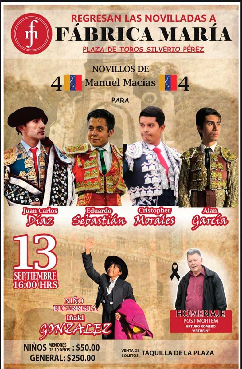 Otzolotepec invita a su novillada patria.