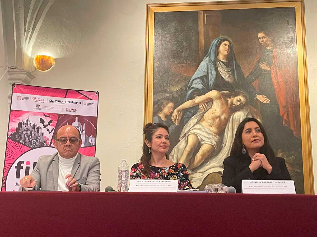 Presentación de la Feria Internacional del Libro Estado de México 2025.