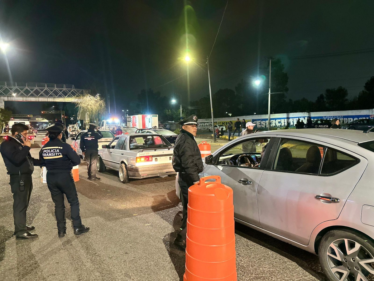 Remiten a 48 automovilistas en Toluca durante operativos de Conduce sin Alcohol