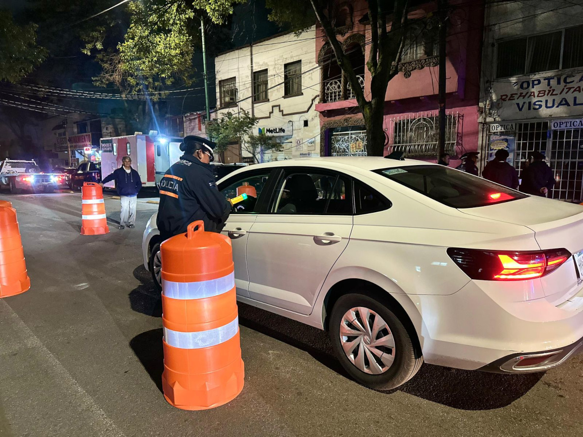 Operativos Conduce Sin Alcohol en Toluca.