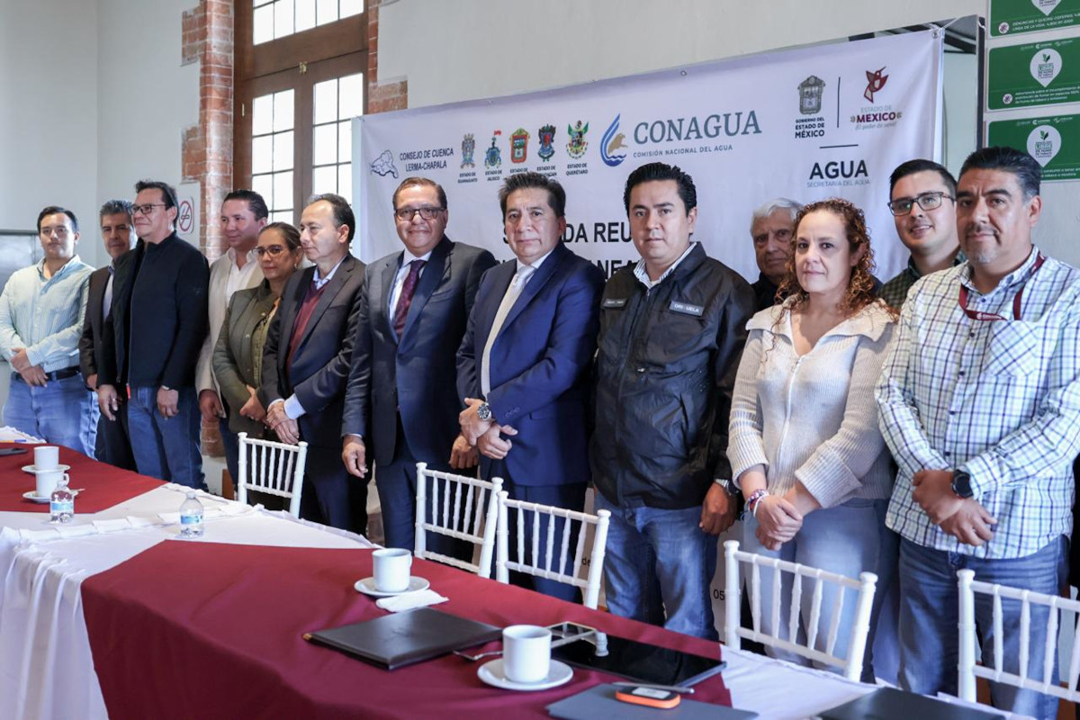 Ricardo Moreno habla sobre el saneamiento del Río Lerma.