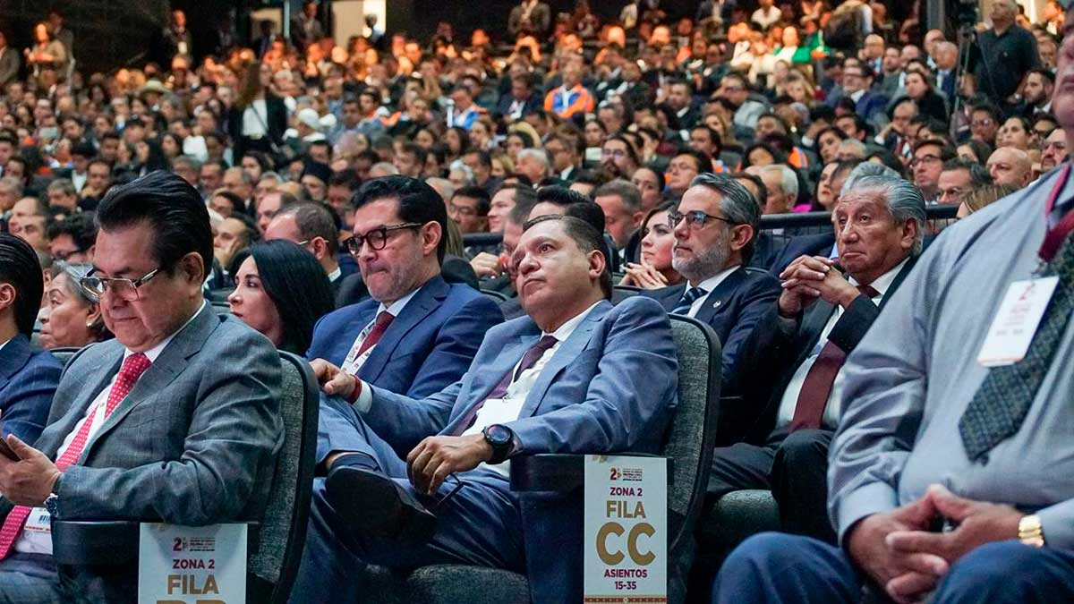 Ricardo Moreno respalda proyectos de Delfina Gómez.