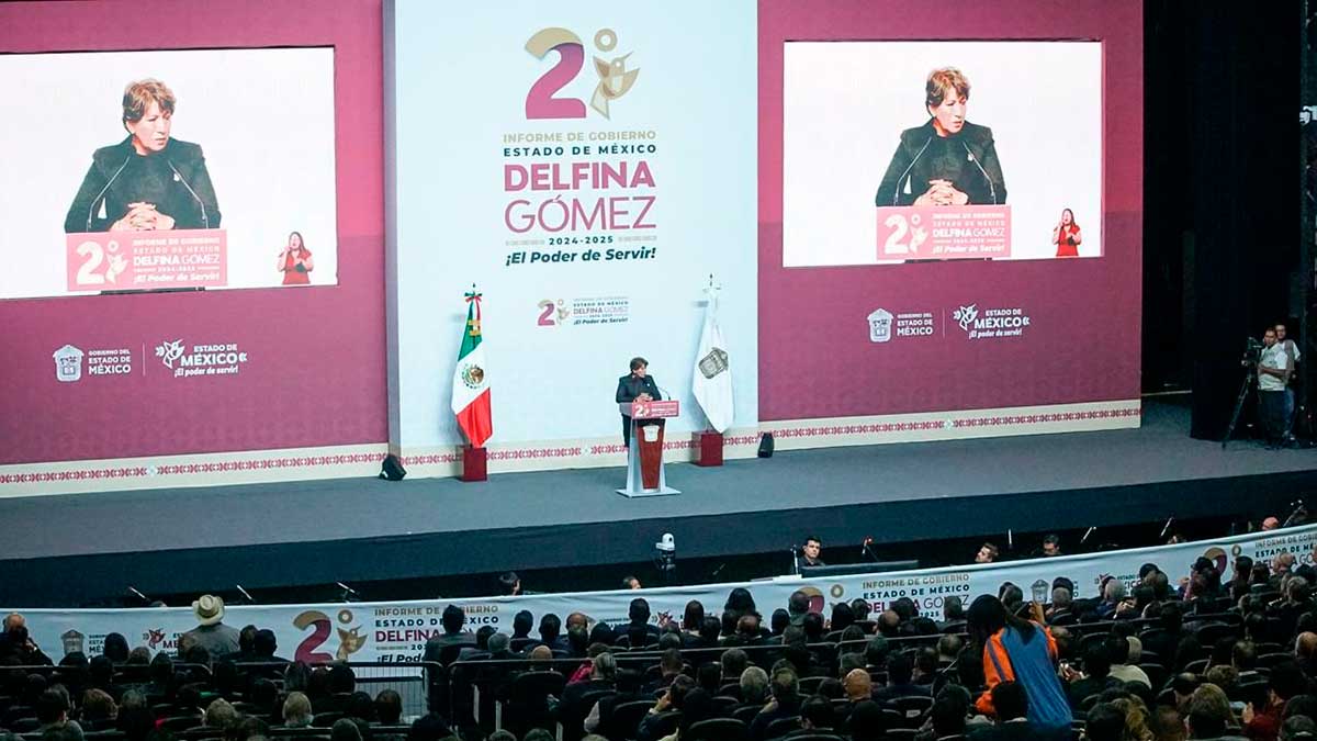 Ricardo Moreno respalda proyectos de Delfina Gómez.
