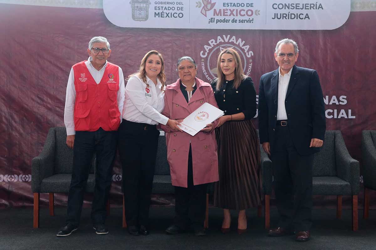 Evento en municipio mexiquense.