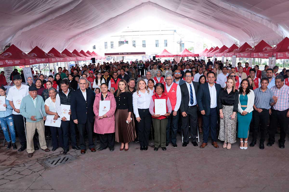 Evento en municipio mexiquense.
