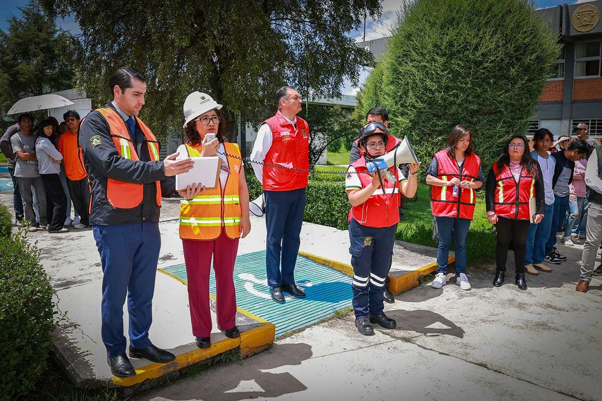 UAEMéx participa en el Segundo Simulacro Nacional 2025 con más de 100 ...