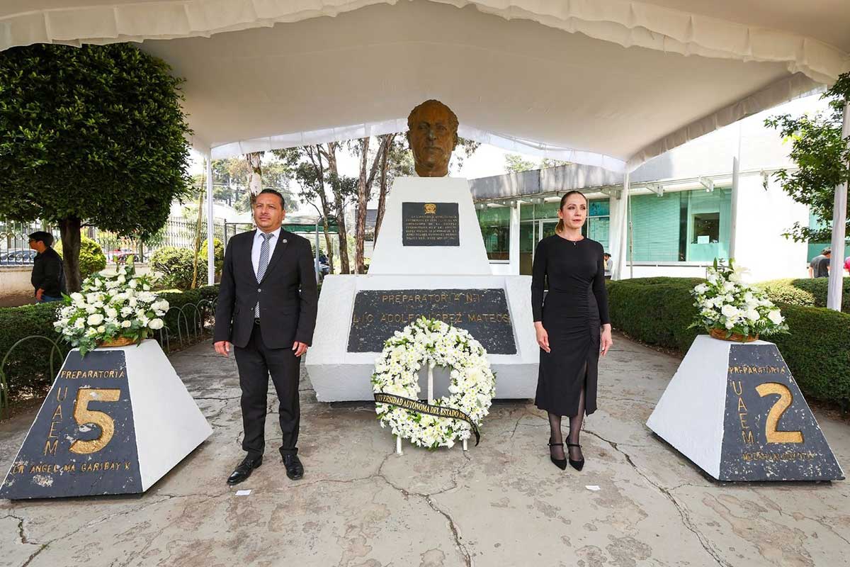 UAEMéx conmemora el LVI Aniversario Luctuoso de Adolfo López Mateos