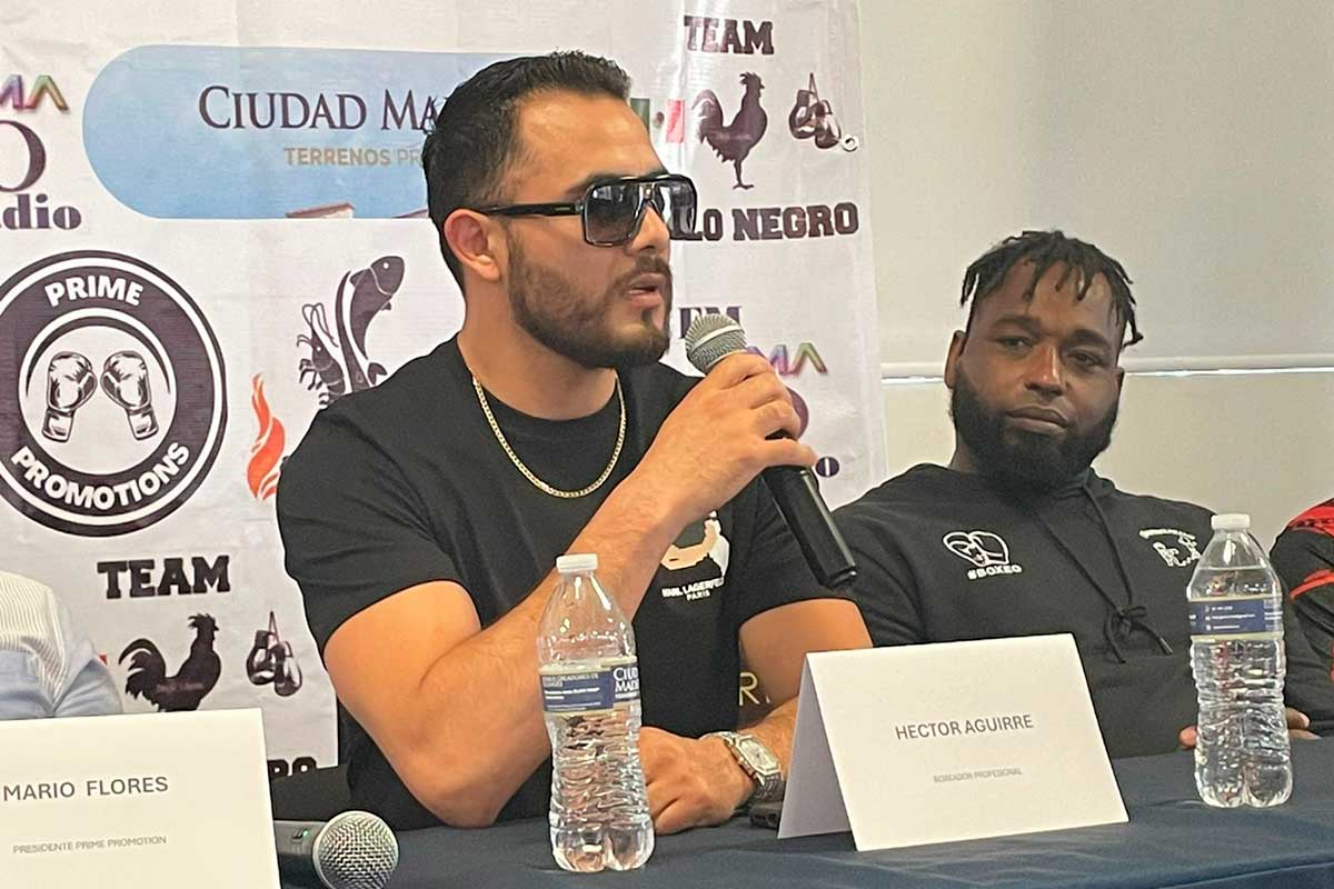 Anuncian función de boxeo en Zinacantepec.
