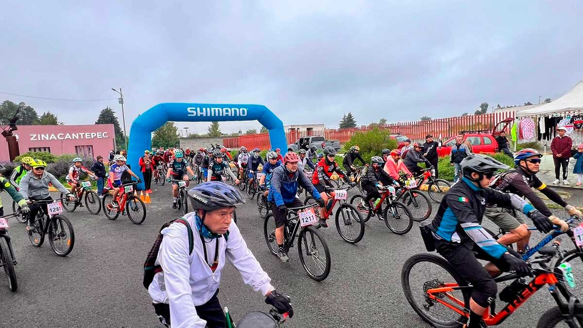 Invitan a rodada ciclista en Zinacantepec.