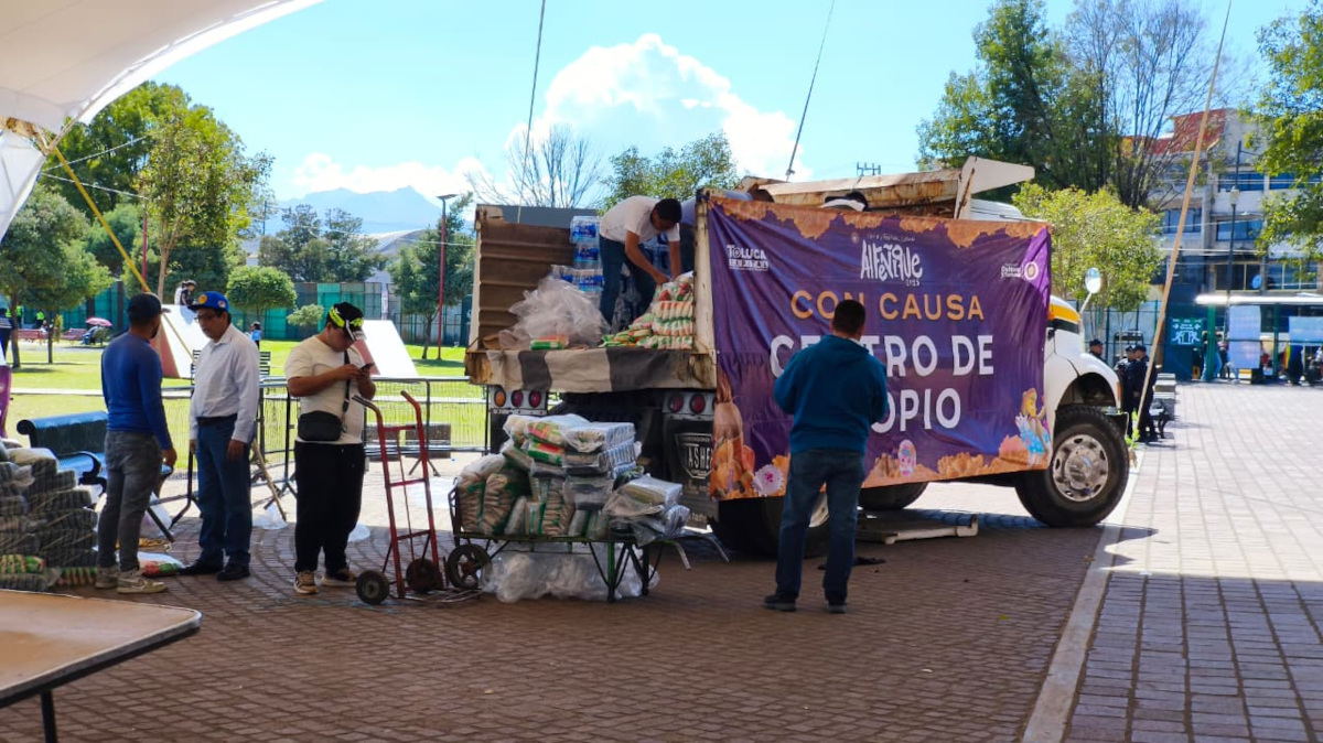 Toluca invita a disfrutar de Alfeñique Rock y pide donar para los damnificados de inundaciones en México.